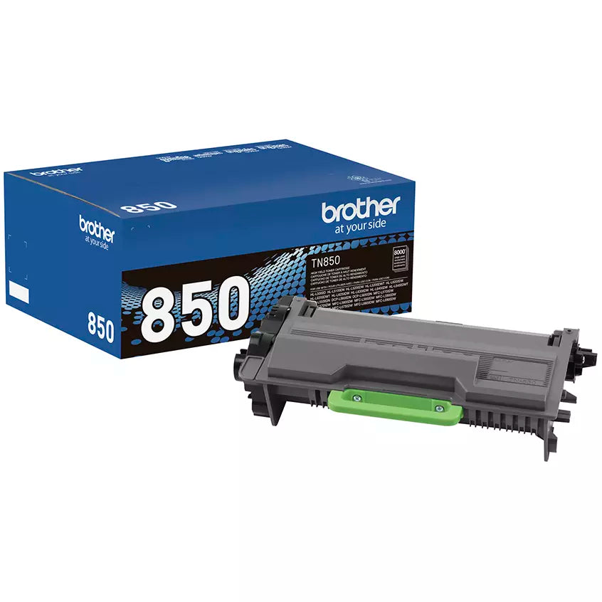 XoomSigns Compatible Get Brother ICU-TN-850-JUMBO Yields 3000 Pages TN-850 Black High Yield Toner Cartridge 30000 Pages Toner Cartridge (TN850) - InkCartridgesUSA