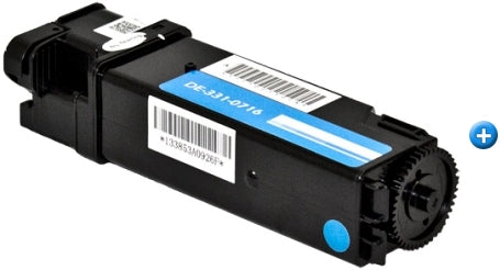 ICU Dell 2150 Series Cyan Compatible Toner Cartridge 769T5 (331-0716), High Yield 2,500 pages