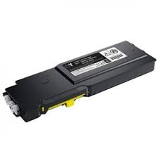 ICU Dell 3840/3845 Yellow Compatible Toner Cartridge XMHGR (593-BCBD), Extra High Yield 9,000 pages