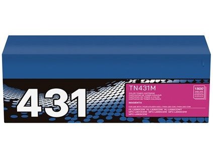 ICU Compatible Brother ICUTN431M Yields 4000 Pages TN431 Magenta High Yield 4000 Pages Toner Cartridge (TN431M)