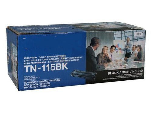 ICU Compatible Get Brother ICUTN115BK Yields 5000 Pages TN-115BK Toner Cartridge - Black - High Yield - Ink Cartridges USA