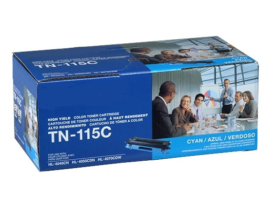 ICU Compatible Get Brother ICUTN115C Yields 4000 Pages TN-115C Toner Cartridge - Cyan - High Yield - Ink Cartridges USA
