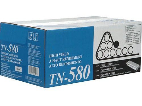 ICU Compatible Get Brother ICUTN580 Yields 7000 Pages TN-580 Toner Cartridge - Black - High Yield