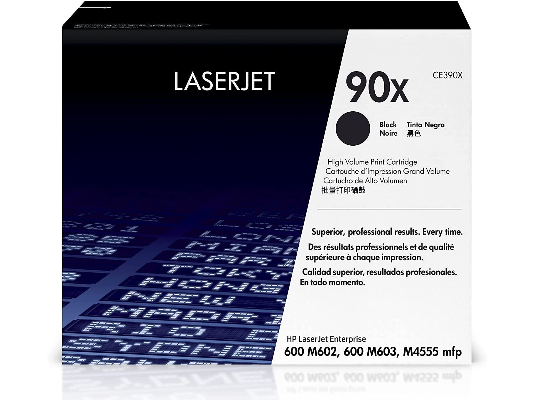 ICU Compatible Get HP ICUCE390X MICR Yields 24000 Pages 90X Black Laser Toner Cartridge