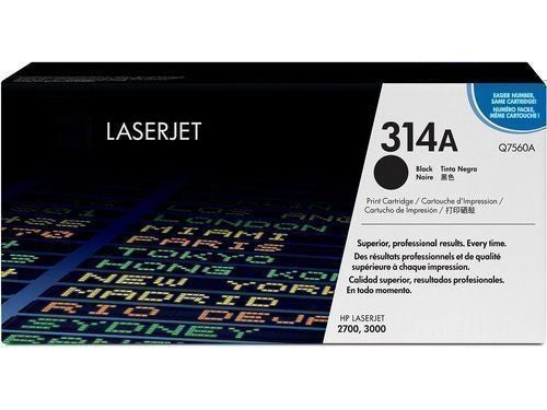 ICU Compatible Get HP ICUQ7560A Yields 6,500 Pages 314A Black Laser Toner Cartridge