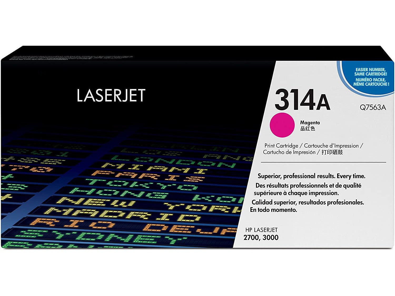 ICU Compatible Get HP ICUQ7563A Yields 3,500 Pages 314A Magenta Laser Toner Cartridge