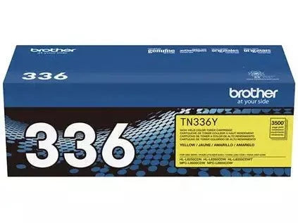 ICU Compatible/ OEM  Brother ICU-TN-336-Y Yields 3500 Pages TN-336 Yellow High Yield 3500 Pages Toner Cartridge (TN336Y)