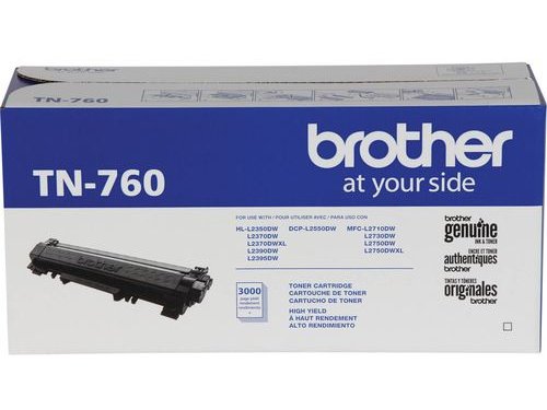ICU Compatible/ OEM Brother ICU-TN-760 Yields 3000 Pages TN-760 Black High Yield Toner Cartridge 3000 Pages Toner Cartridge (TN760BK)