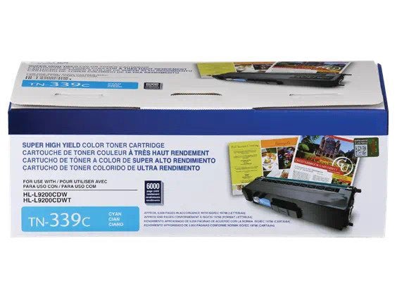 ICU Compatible/ OEM  Brother ICUTN339C Yields 6000 Pages TN339 Cyan High Yield 6000 Pages Toner Cartridge (TN339C)
