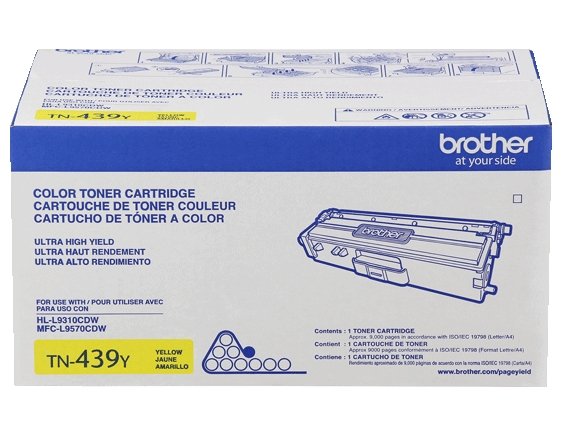 ICU Compatible/ OEM Brother ICUTN439Y Yields 9000 Pages TN439 Yellow High Yield 9000 Pages Toner Cartridge (TN439Y)