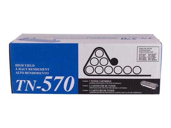 ICU Compatible/ OEM Brother ICUTN570 Yields 7000 Pages TN570 Black High Yield Toner Cartridge - 7000 Page Yield