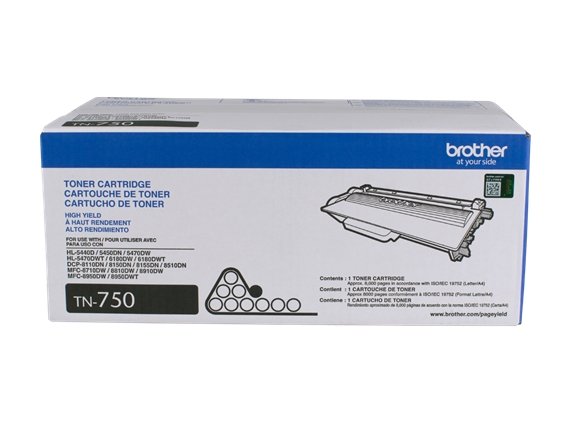 ICU Compatible/ OEM Brother ICUTN750 Yields 8000 Pages TN750 Black Toner Cartridge - High Yield