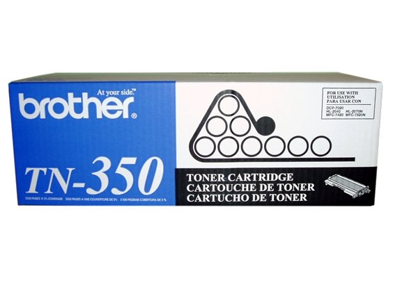 ICU Compatible/ OEM Brother TN350 Black Standard Yield 2500 Pages Toner Cartridge (TN350BK)