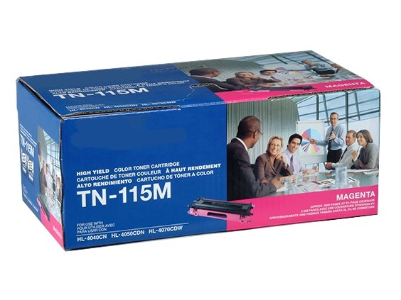 ICU Compatible/ OEM Get Brother ICU-TN-115-M Yields 4000 Pages TN-115 Magenta High Yield 4000 Pages Toner Cartridge (TN115M) - Ink Cartridges USA