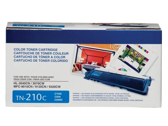 ICU Compatible/ OEM Get Brother ICU-TN-210-C Yields 1400 Pages TN-210 Cyan Standard Yield 1400 Pages Toner Cartridge (TN210C)