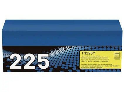 ICU Compatible/ OEM Get Brother ICU-TN-225-Y Yields 2200 Pages TN-225 Yellow High Yield Toner Cartridge (TN225Y) - 2200 Page Yield