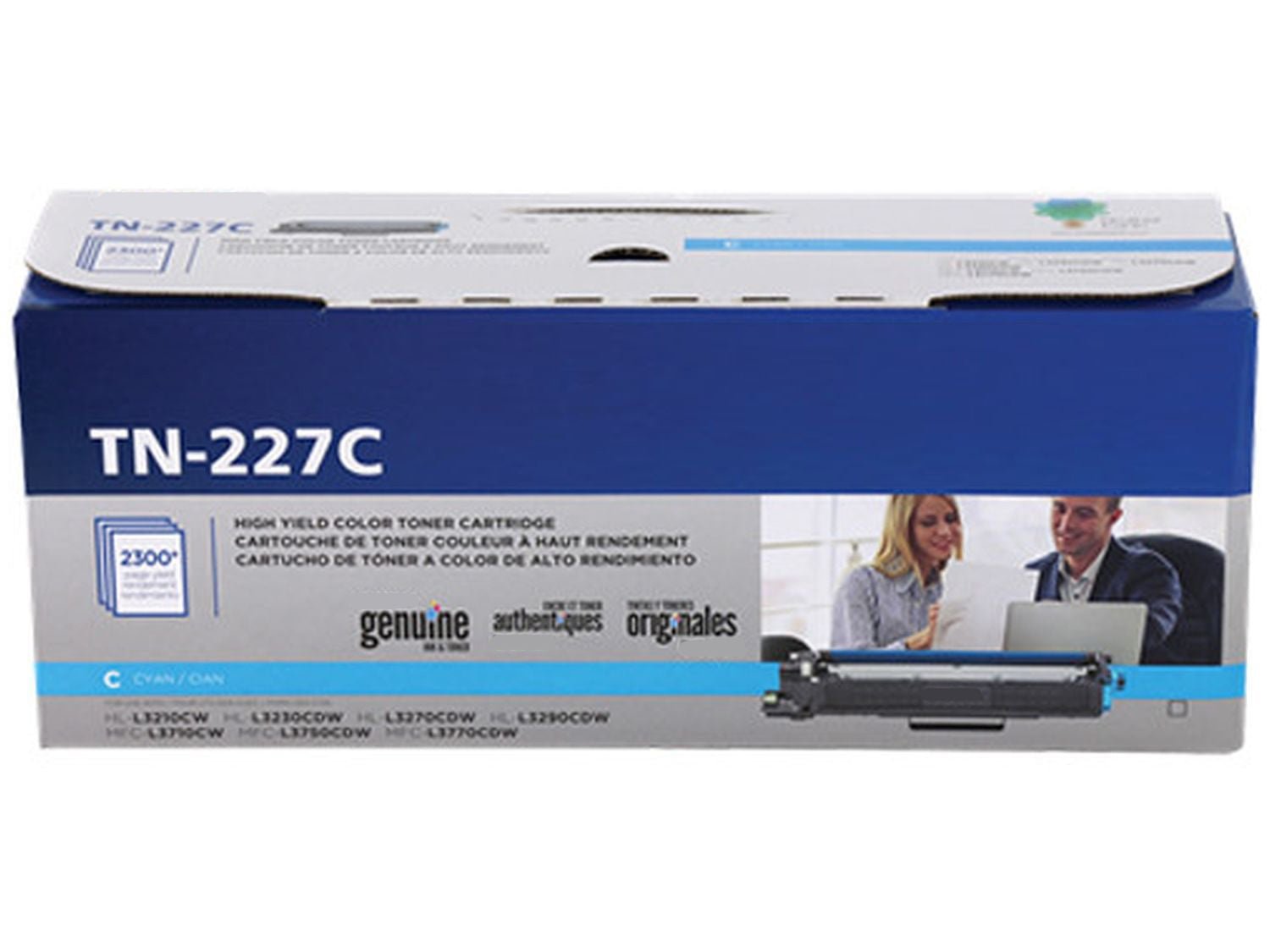 ICU Compatible/ OEM Get Brother ICU-TN-227-C Yields 2300 Pages TN-227 Cyan High Yield 2300 Pages Toner Cartridge (TN227C)