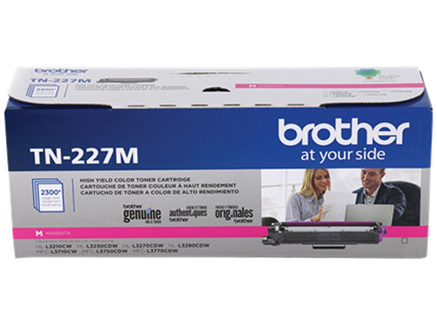 ICU Compatible/ OEM Get Brother ICU-TN-227-M Yields 2300 Pages TN-227 Magenta High Yield 2300 Pages Toner Cartridge (TN227M)