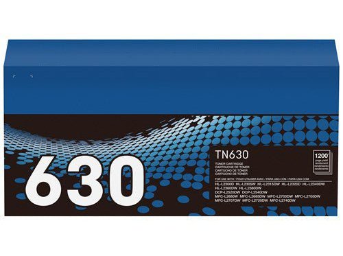 ICU Compatible/ OEM Get Brother TN630 Black Standard Yield 2600 Pages Toner Cartridge (TN630) - Ink Cartridges USA
