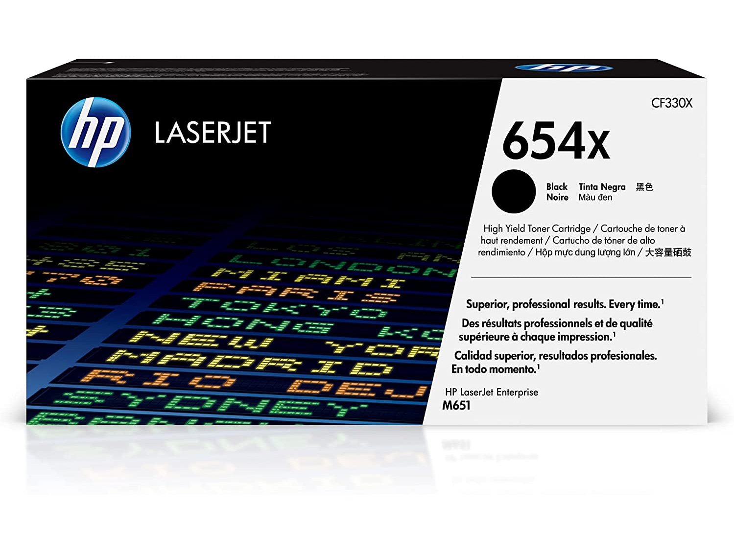 ICU Compatible/ OEM Get HP ICU CF330X Yields 20500 Pages Compatible CF330X Toner Cartridge Black - 654X - High Yield - Ink Cartridges USA