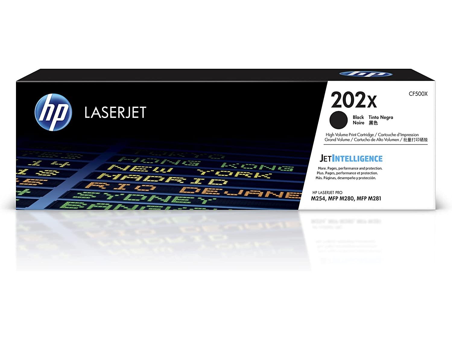 ICU Compatible/ OEM Get HP ICU-HP-202X-CF500X Yields 3200 Pages 202X Black High Yield Toner Cartridge (CF500X) - 3200 Page Yield