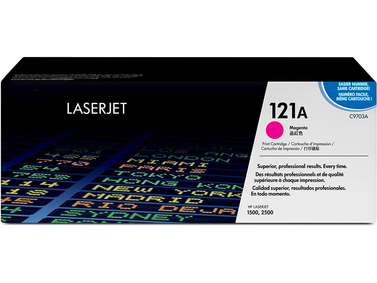 ICU Compatible/ OEM Get HP ICUC9703A Yields 4,000 Pages 121A Magenta Laser Toner Cartridge