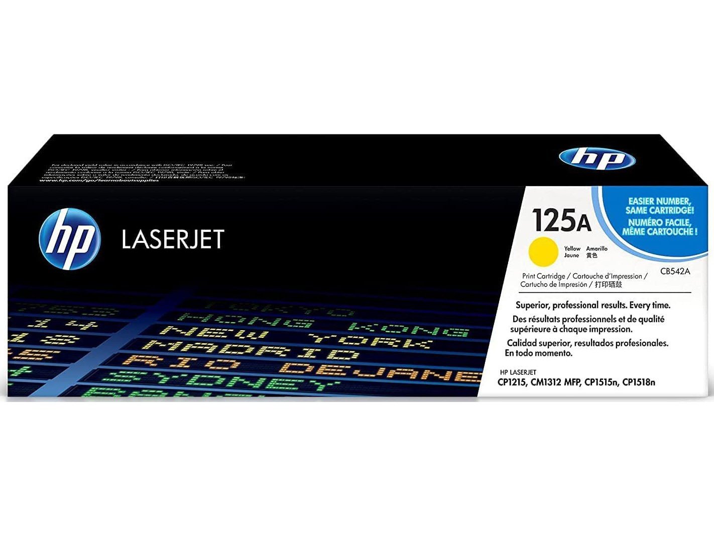 ICU Compatible/ OEM Get HP ICUCB542A Yields 1,400 Pages 125A Yellow Laser Toner Cartridge