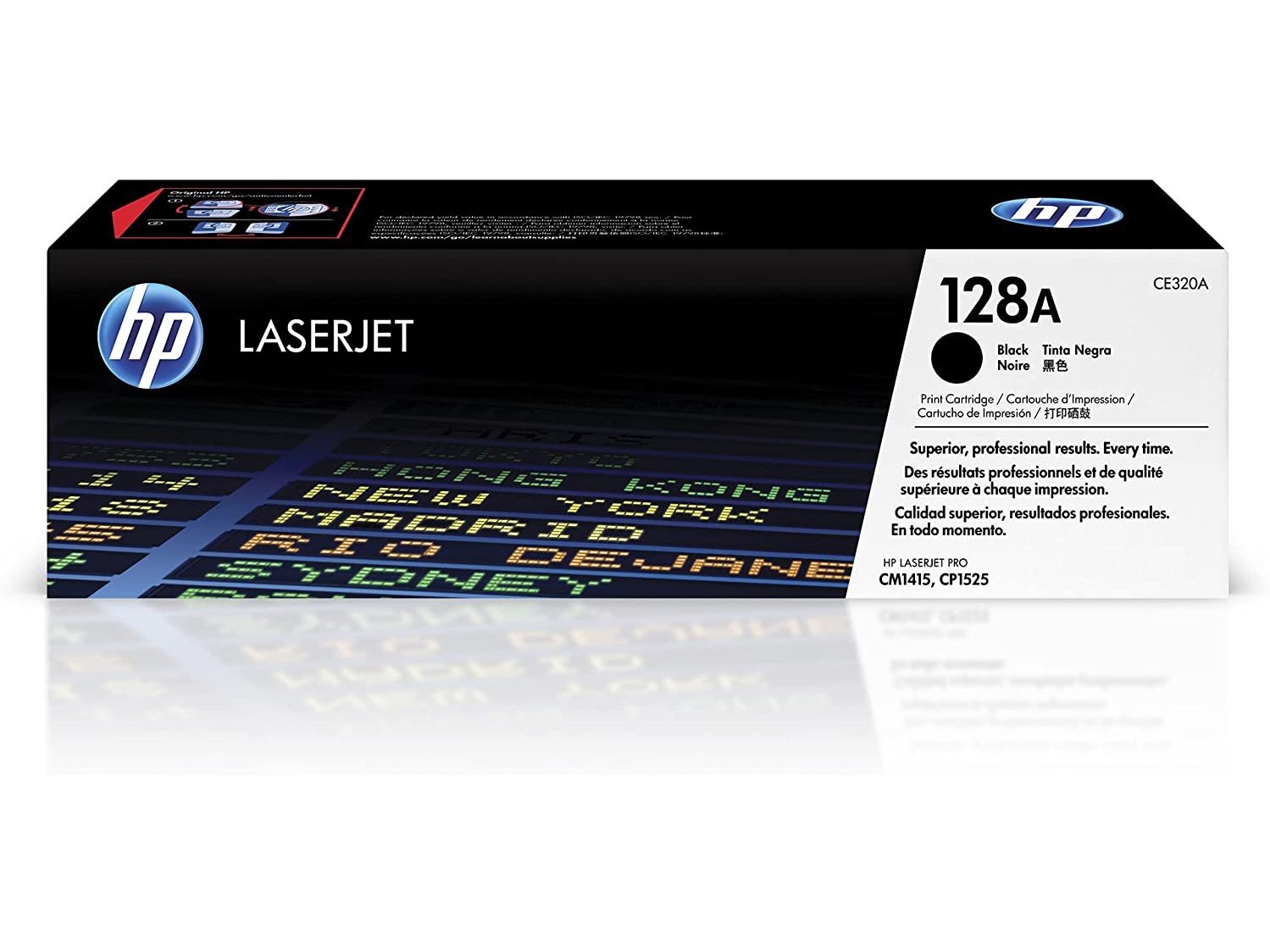 ICU Compatible/ OEM Get HP ICUCE320A Yields 2,000 Pages 128A Black Laser Toner Cartridge - Ink Cartridges USA