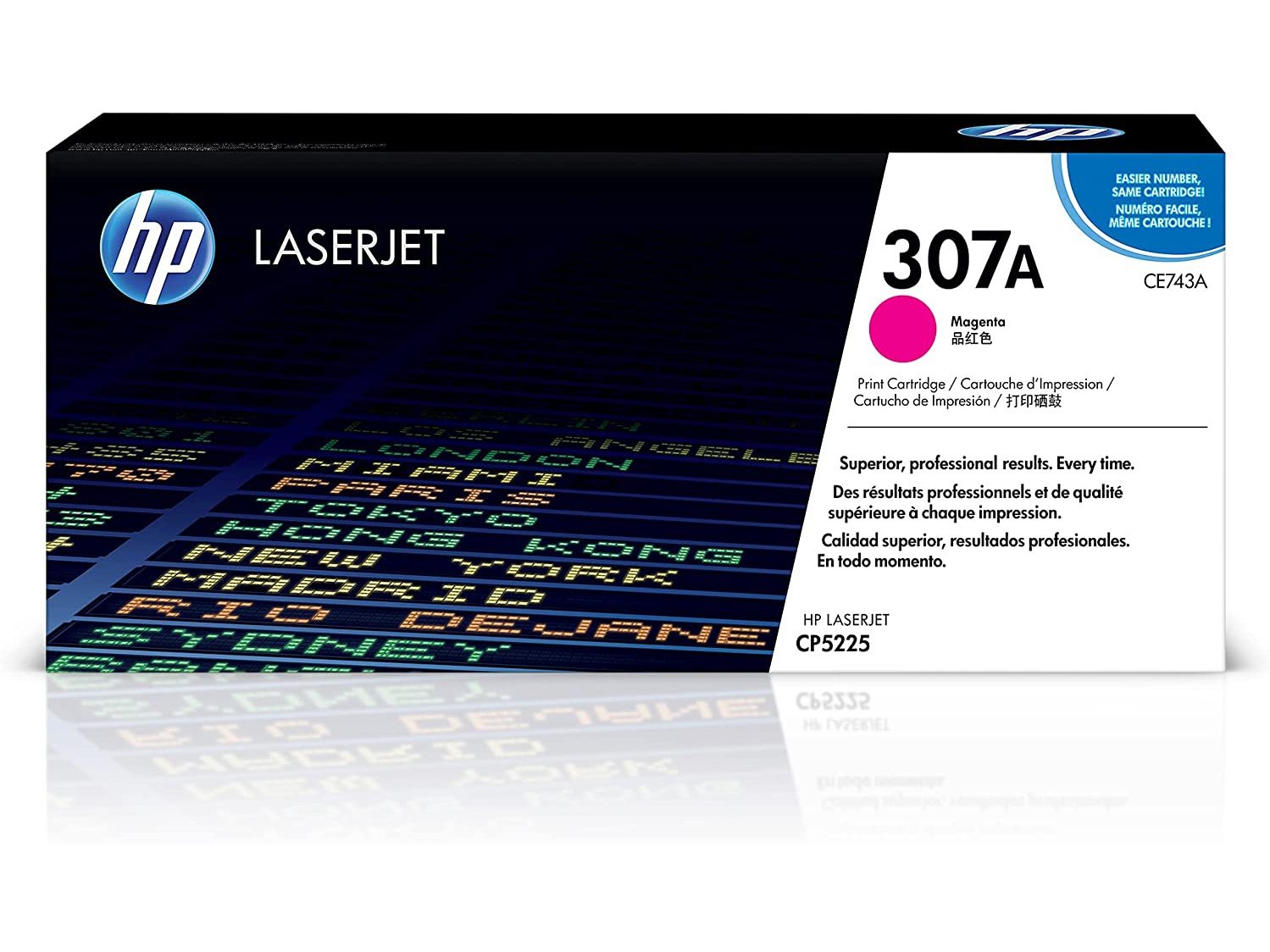 ICU Compatible/ OEM Get HP ICUCE743A Yields 7000 Pages 307A CE743A Magenta Laser Toner Cartridge