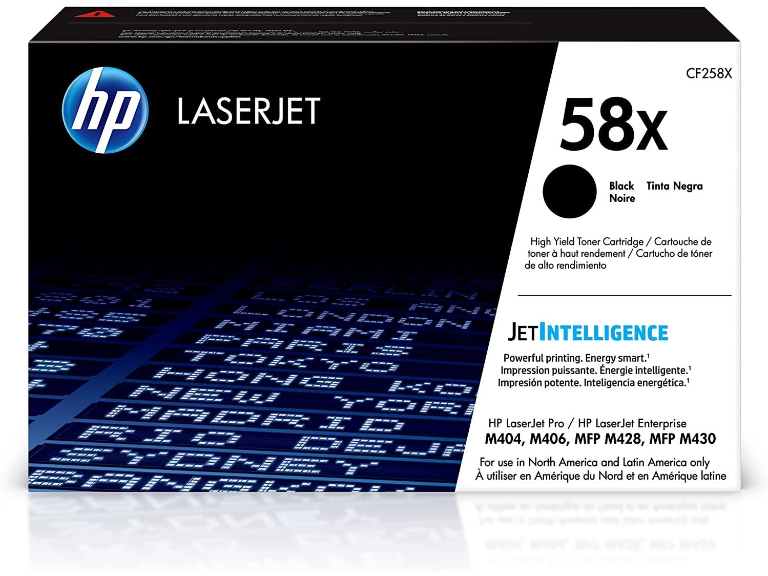 ICU Compatible/ OEM Get HP ICUCF258X Yields 10,000 Pages 58X Black Laser Toner Cartridge