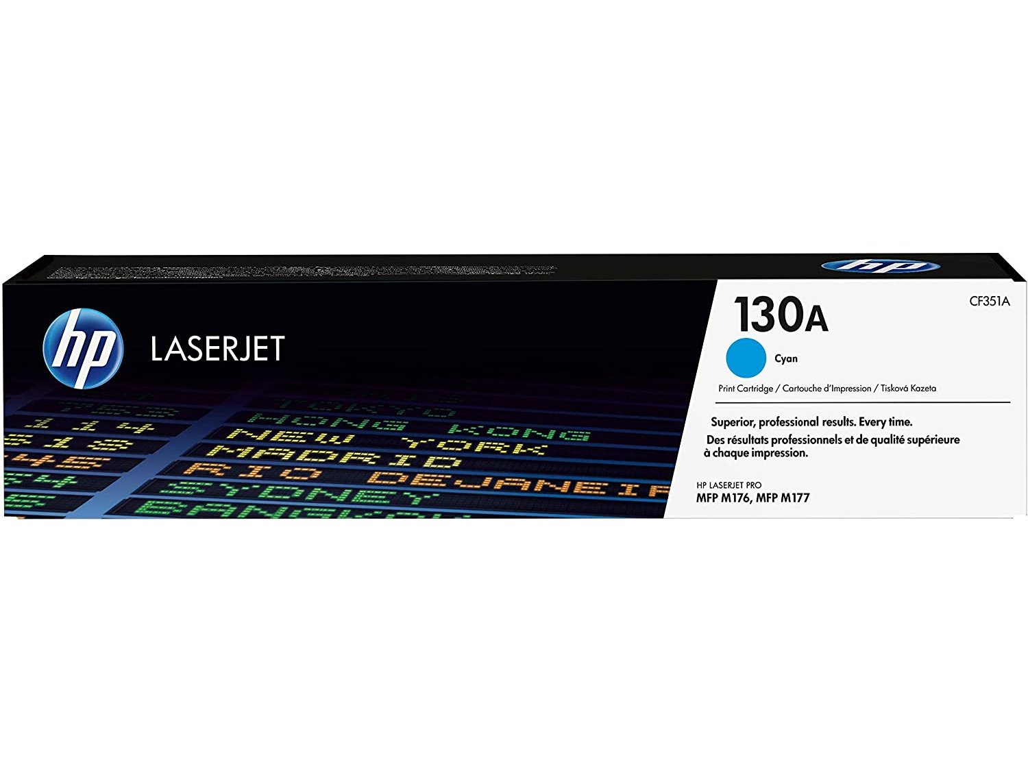 ICU Compatible/ OEM Get HP ICUCF351A Yields 1000 Pages Compatible 130A Cyan CF351A Laser Toner Cartridge for Hewlett Packard Printers