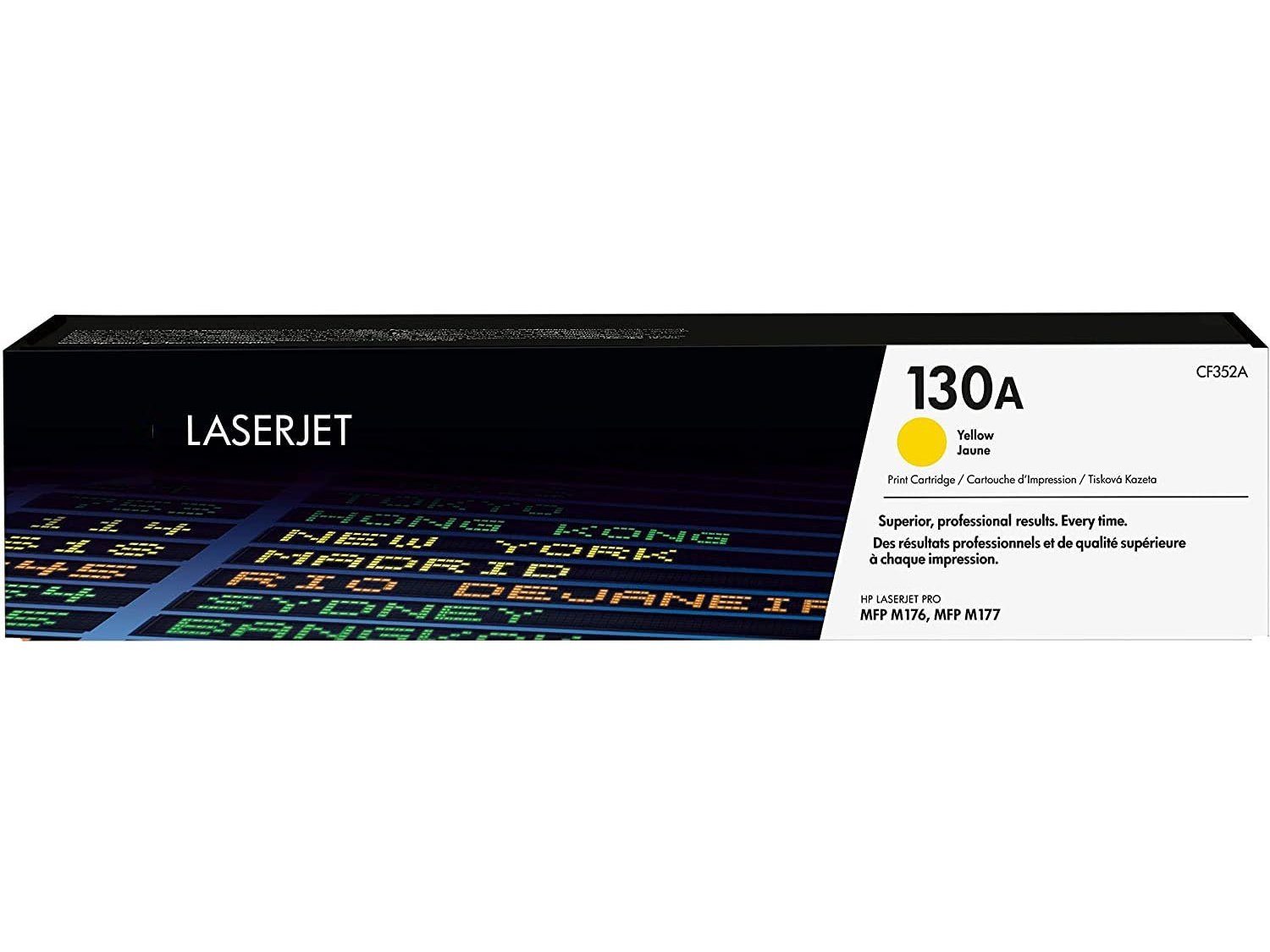 ICU Compatible/ OEM Get HP ICUCF352A Yields 1000 Pages Compatible 130A Yellow CF352A Laser Toner Cartridge for Hewlett Packard Printers