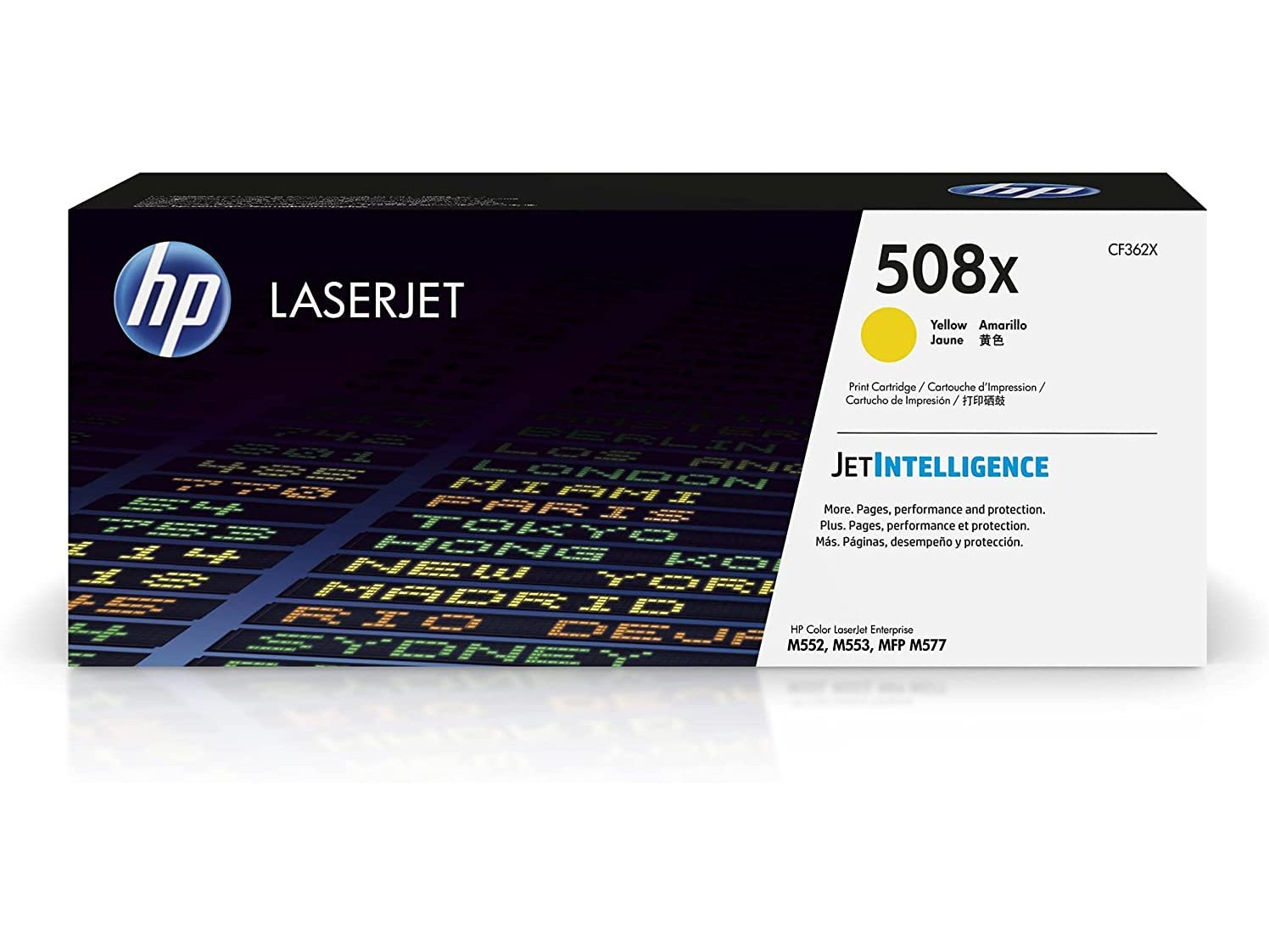 ICU Compatible/ OEM Get HP ICUCF362X Yields 9500 Pages Compatible CF362X Toner Cartridge - 508X Yellow - High Yield