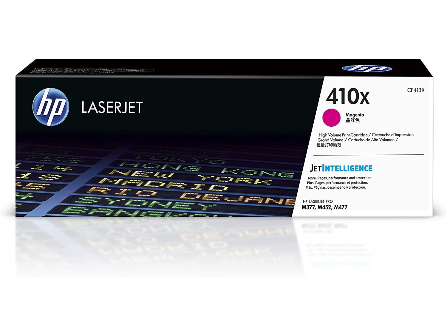 ICU Compatible/ OEM Get HP ICUCF413X Yields 5000 Pages Compatible CF413X Toner Cartridge - Compatible 410X Magenta - High Yield