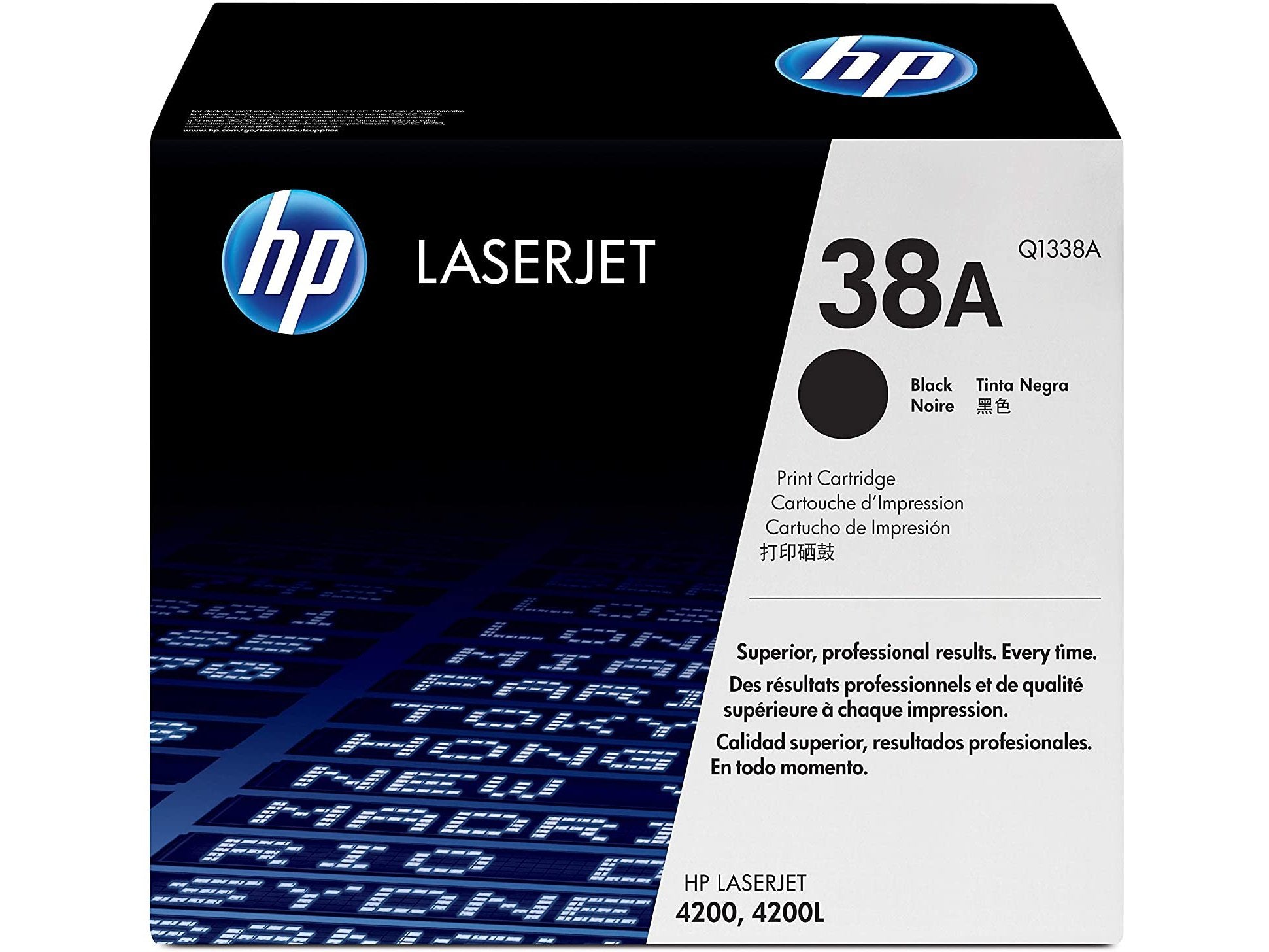 ICU Compatible/ OEM Get HP ICUQ1338A Yields 12000 Pages 38A Black Laser Toner Cartridge