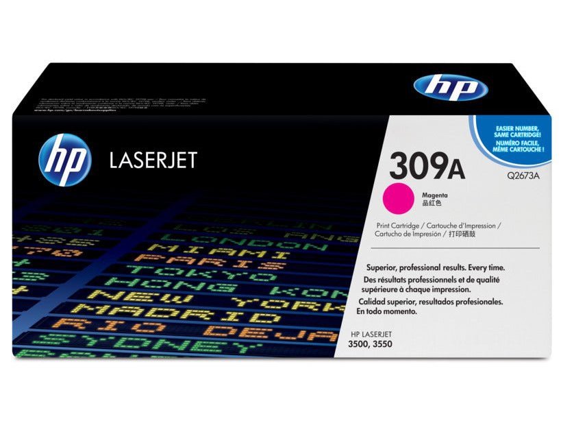 ICU Compatible/ OEM Get HP ICUQ2673A Yields 4,000 Pages 309A Magenta Laser Toner Cartridge