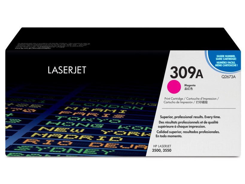 ICU Compatible/ OEM Get HP ICUQ2673A Yields 4,000 Pages 309A Magenta Laser Toner Cartridge