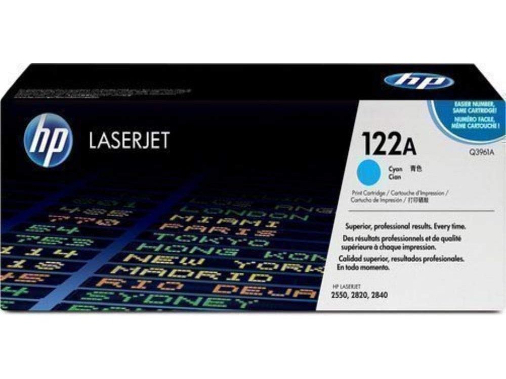 ICU Compatible/ OEM Get HP ICUQ3961A Yields 4,000 Pages 122A Cyan Laser Toner Cartridge - Ink Cartridges USA