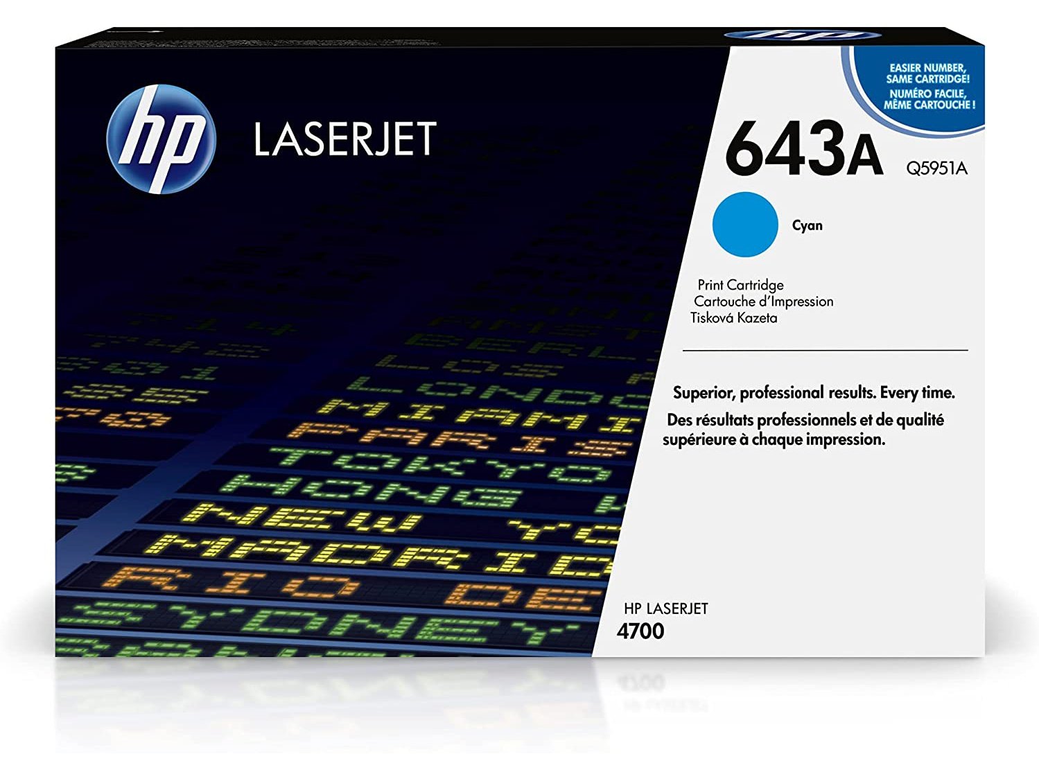 ICU Compatible/ OEM Get HP ICUQ5951A Yields 10,000 Pages 643A Cyan Laser Toner Cartridge - Ink Cartridges USA