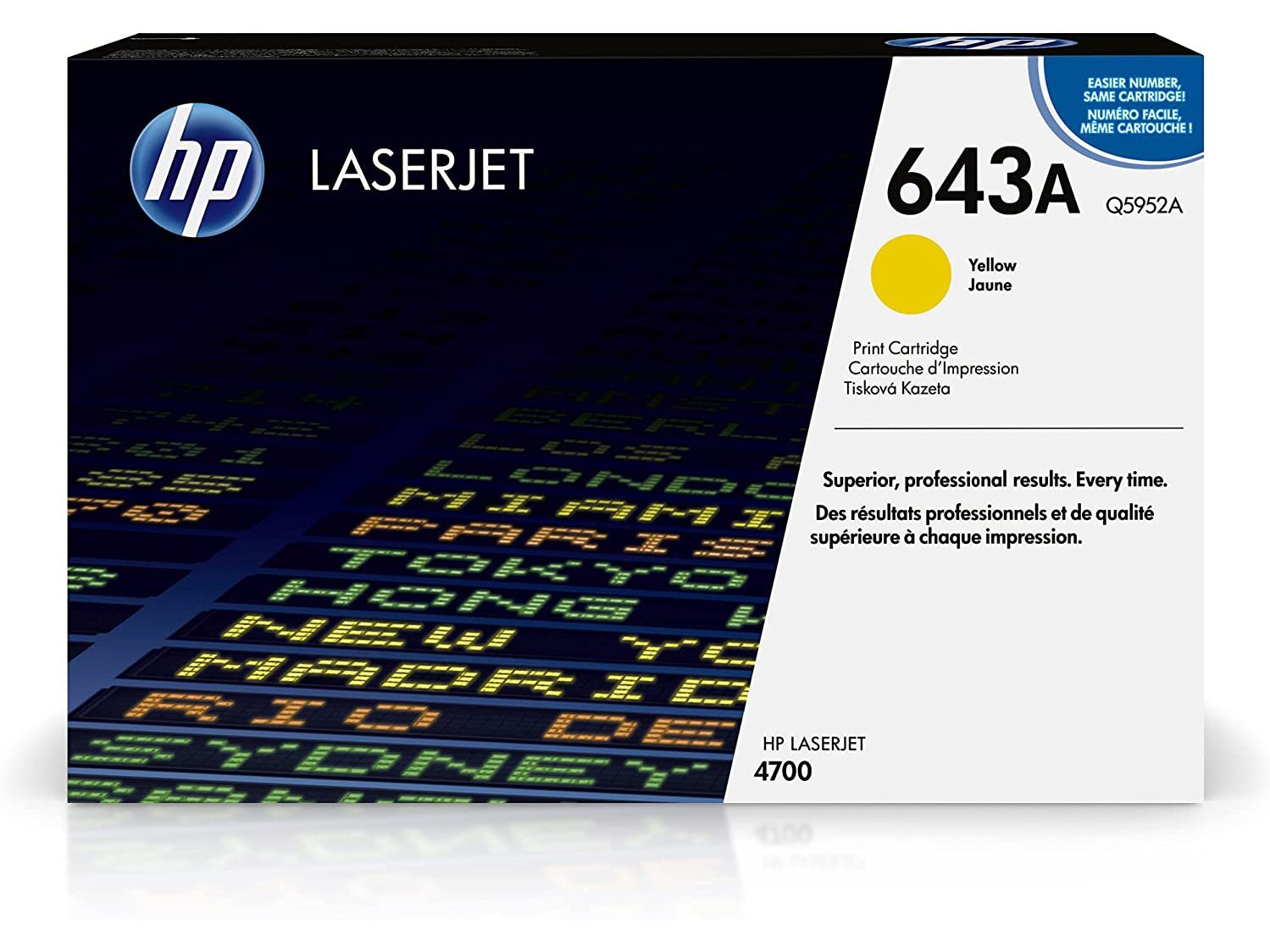 ICU Compatible/ OEM Get HP ICUQ5952A Yields 10,000 Pages 643A Yellow Laser Toner Cartridge - Ink Cartridges USA