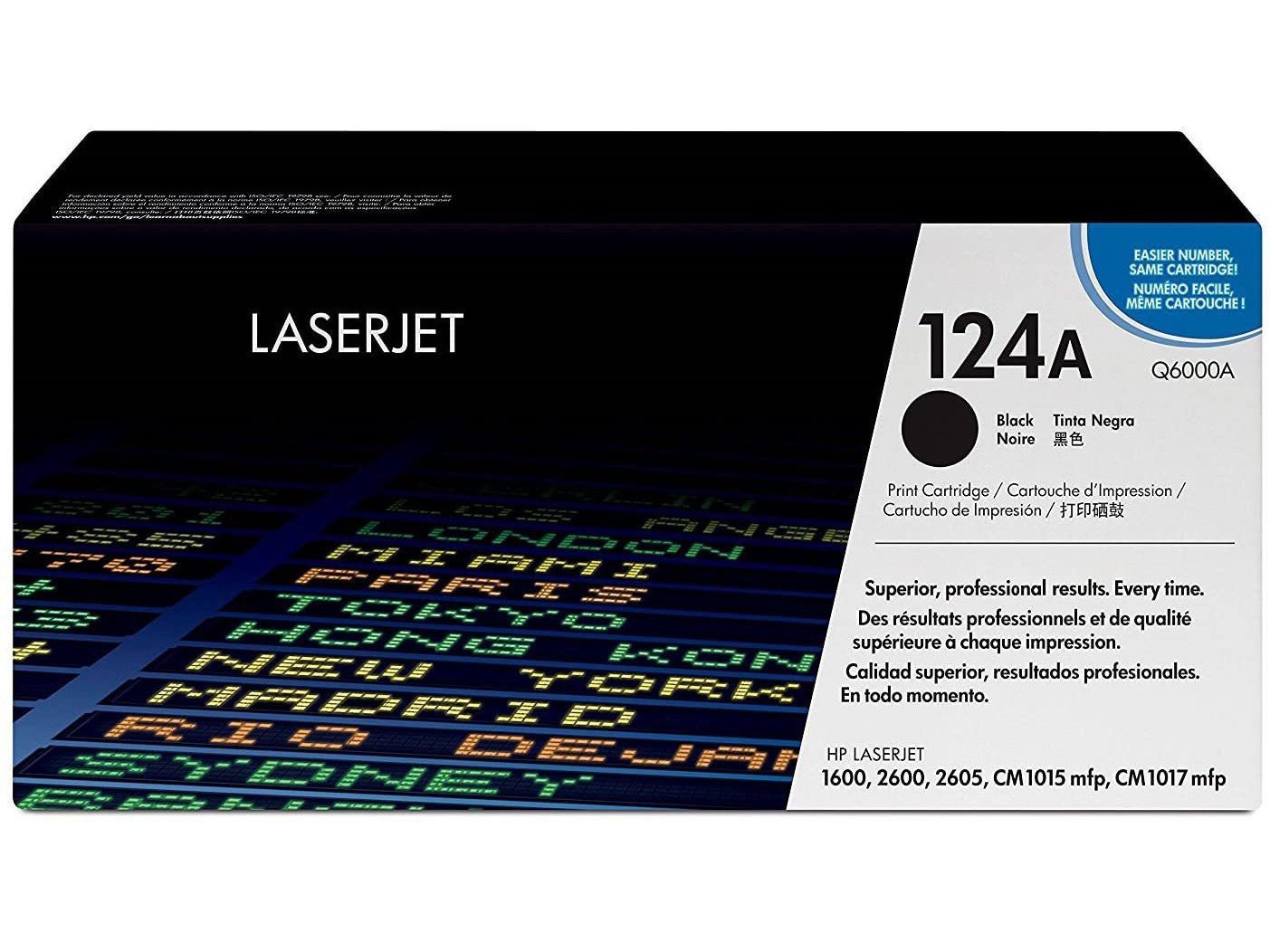 ICU Compatible/ OEM Get HP ICUQ6000A Yields 2,500 Pages 124A Black Laser Toner Cartridge