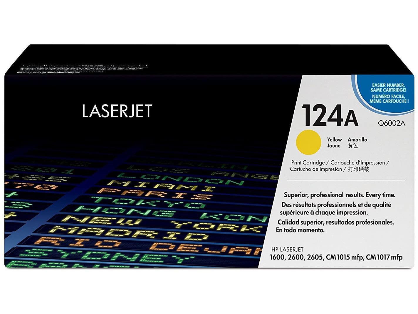 ICU Compatible/ OEM Get HP ICUQ6002A Yields 2,000 Pages 124A Yellow Laser Toner Cartridge - Ink Cartridges USA