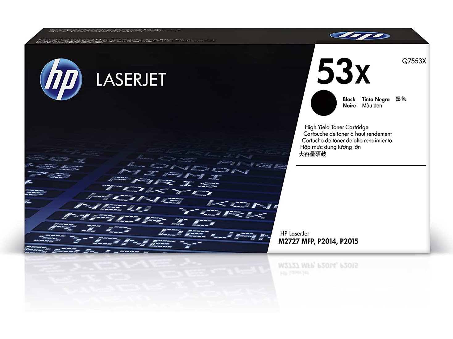 ICU Compatible/ OEM Get HP ICUQ7553X Yields 7000 Pages 53X Black Laser Toner Cartridge
