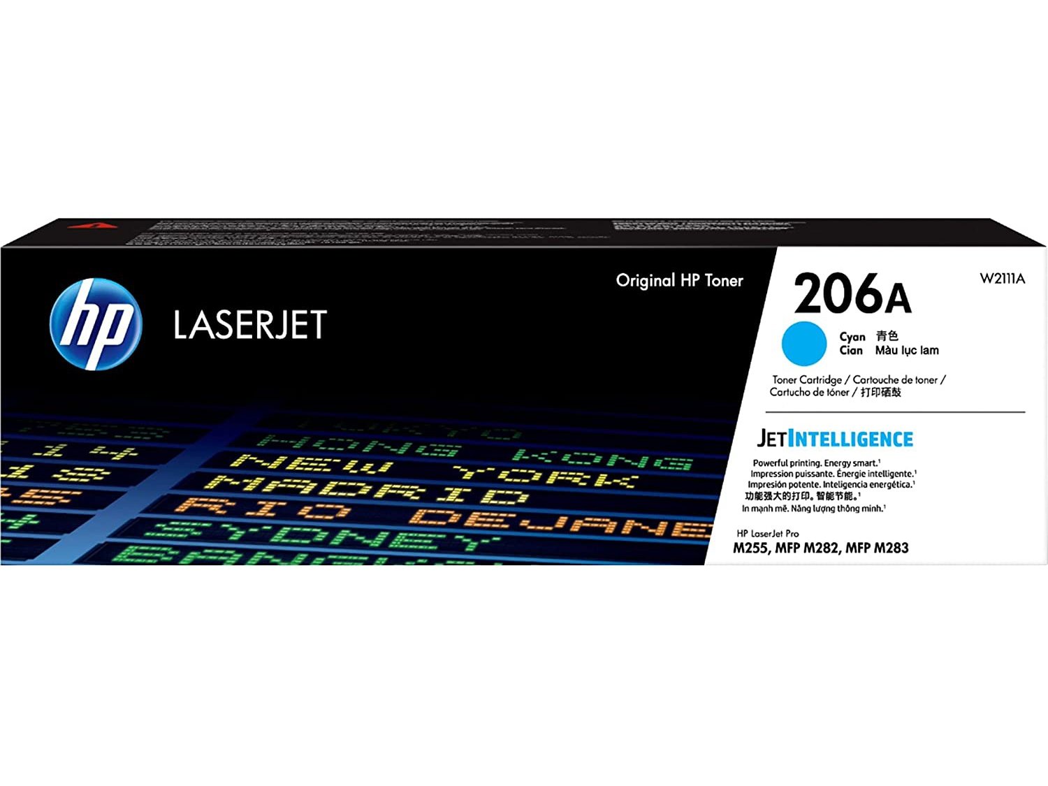 ICU Get Compatible/ OEM HP 206A Cyan Standard Yield Toner Cartridge (W2111A) - 1250 Page Yield - Ink Cartridges USA