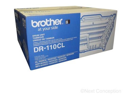ICU OEM Brother Genuine Drum Unit, DR110CL, Yields Up to 17,000 Pages